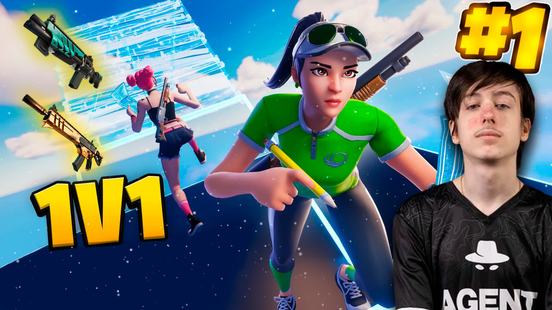 PETERBOT 1V1 BUILD FIGHT 6939 1230 4600 By Feastables Fortnite 