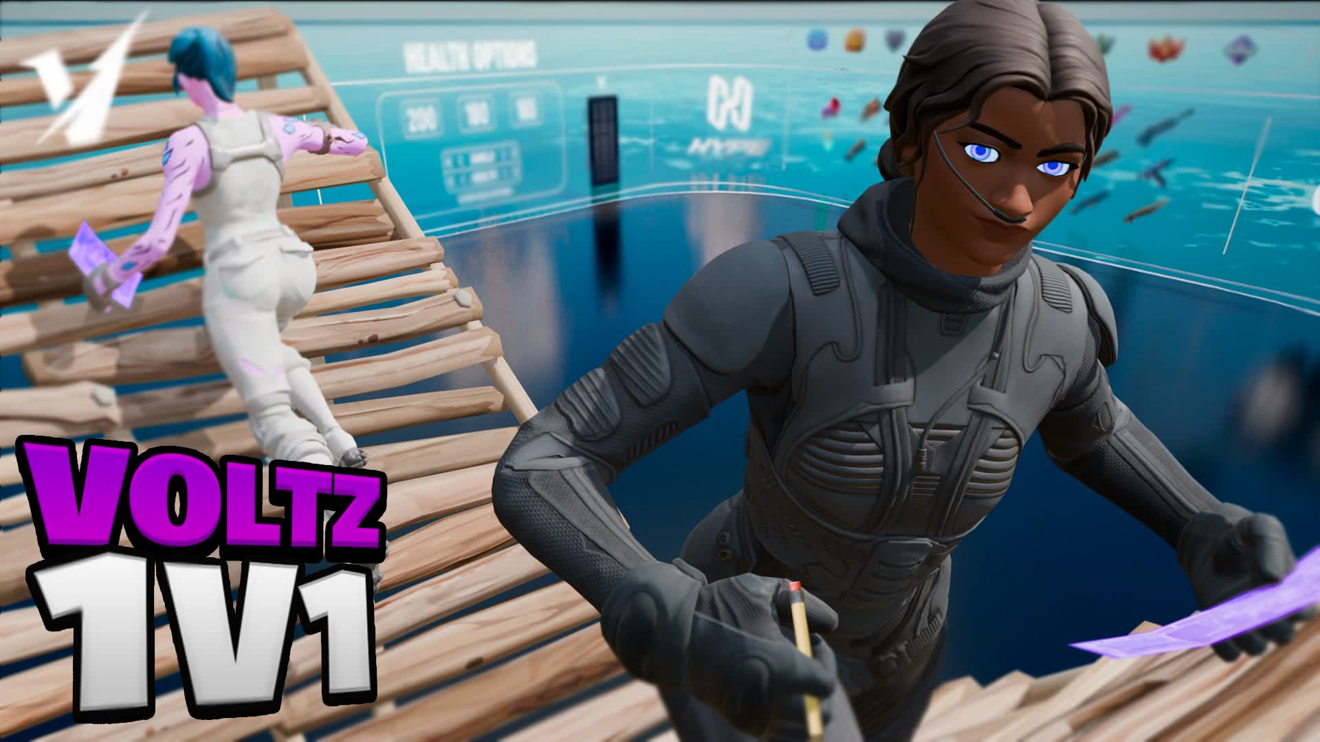 VOLTZ 1V1 Build Fights!