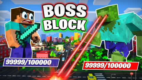 🏠 BLOCK WORLD - BRAINROT BOSS BATTLE 🧟
