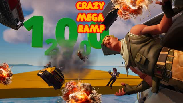 💥🚗Crazy Mega Ramp🚗💥