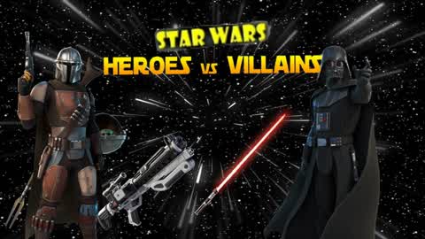 Star Wars Heroes VS Villains