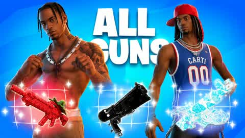RAPPERS 1V1 ALL GUNS & VEHICLES