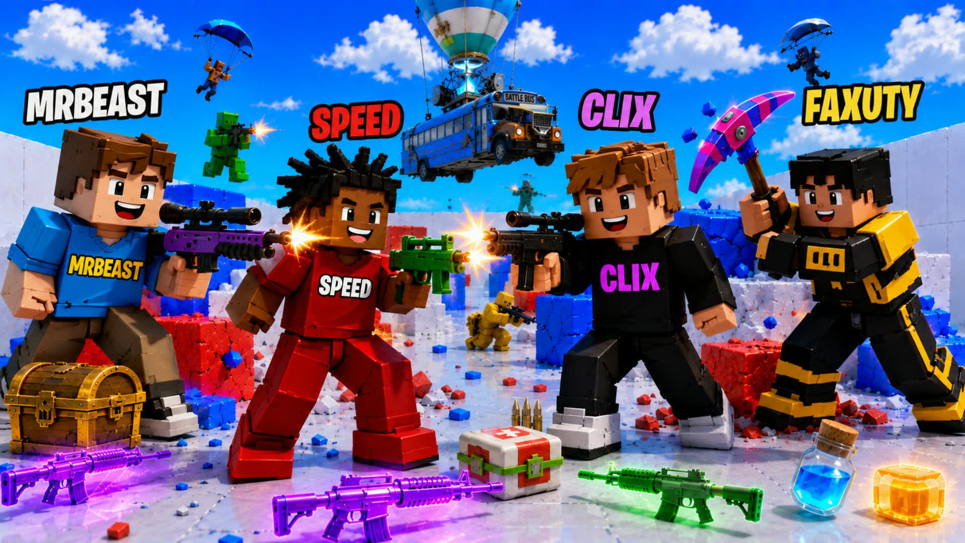STREAMERS SHOOTERS RIVALS 🔴🔵