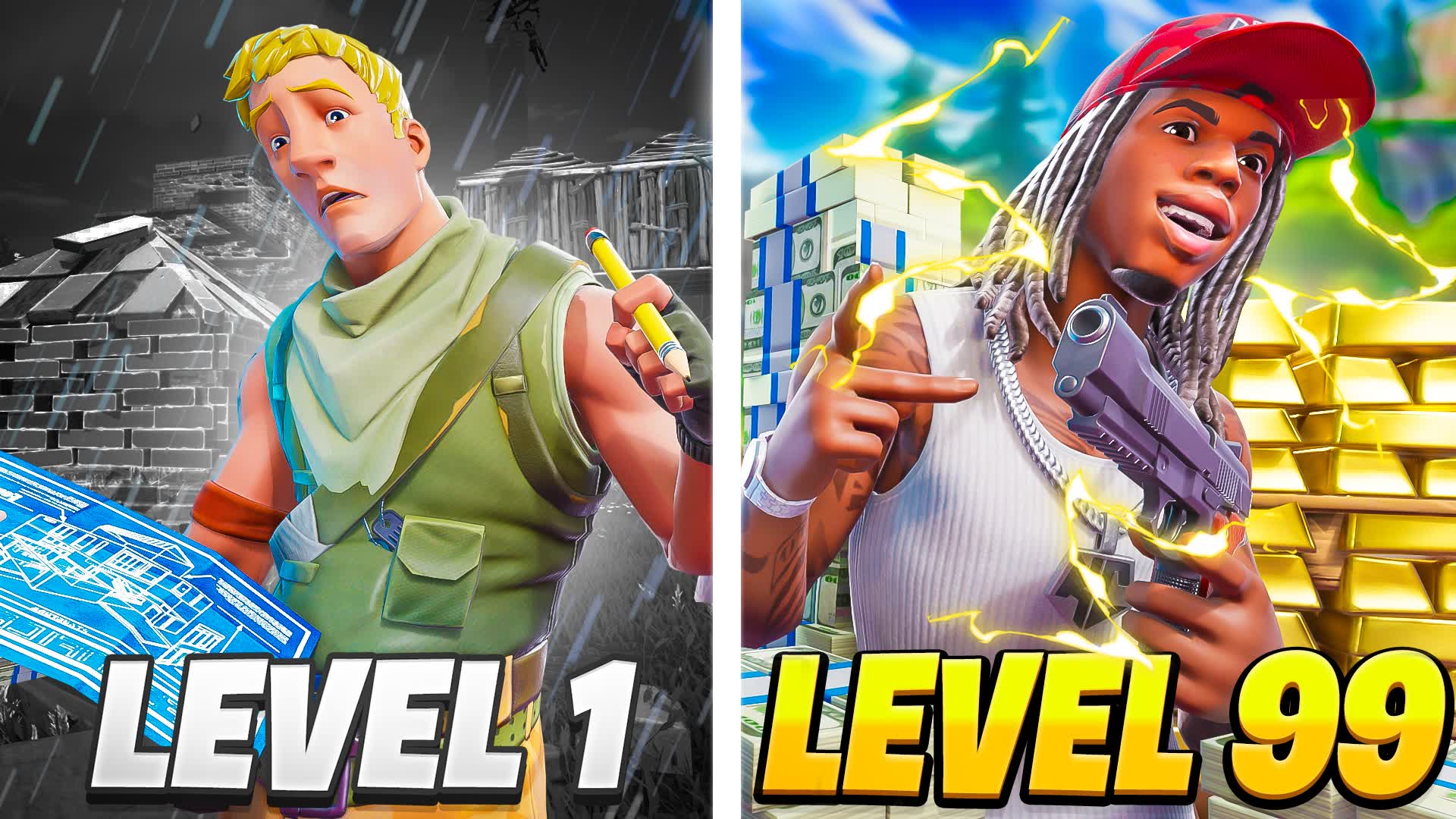 1v1  GUN GAME | CUSTOM PICKAXES⛏️