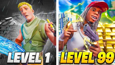 1v1 GUN GAME | CUSTOM PICKAXES⛏️