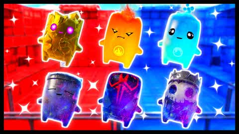 BLUE VS RED CORE RUSH 🔵🔴