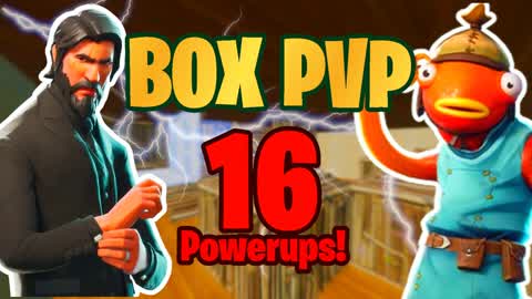 CRAZY BOX PVP! (16 Different Power Ups!)