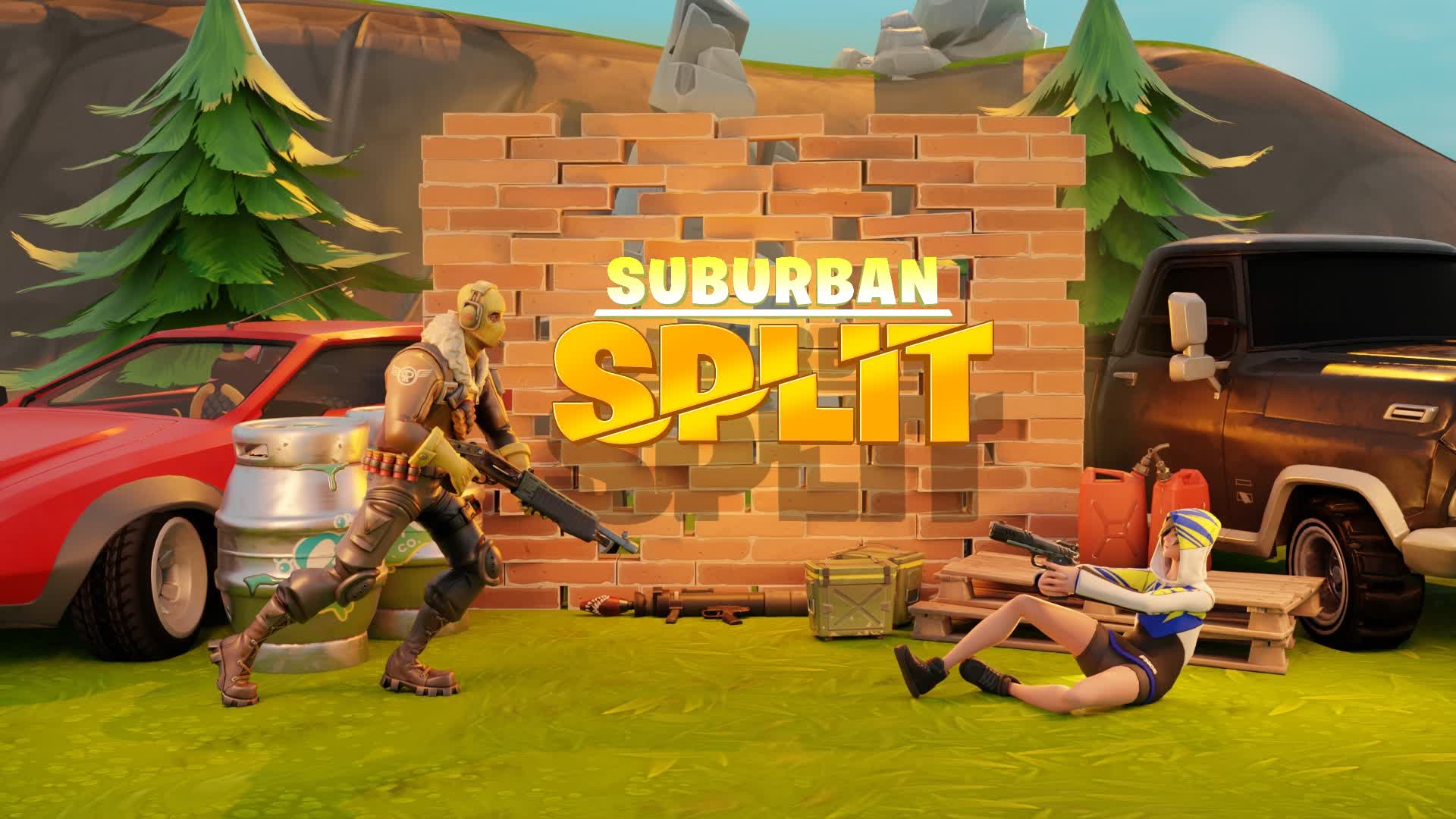 SUBURBAN SPLIT! 0876-0417-6747 by jakus - Fortnite Creative Map Code ...