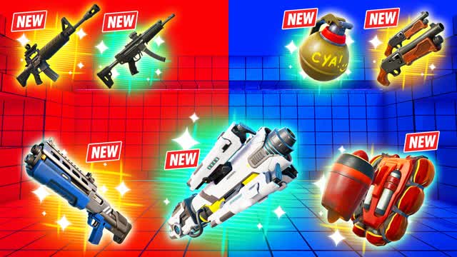 SUPER WEAPON RED VS BLUE 🔴🔵