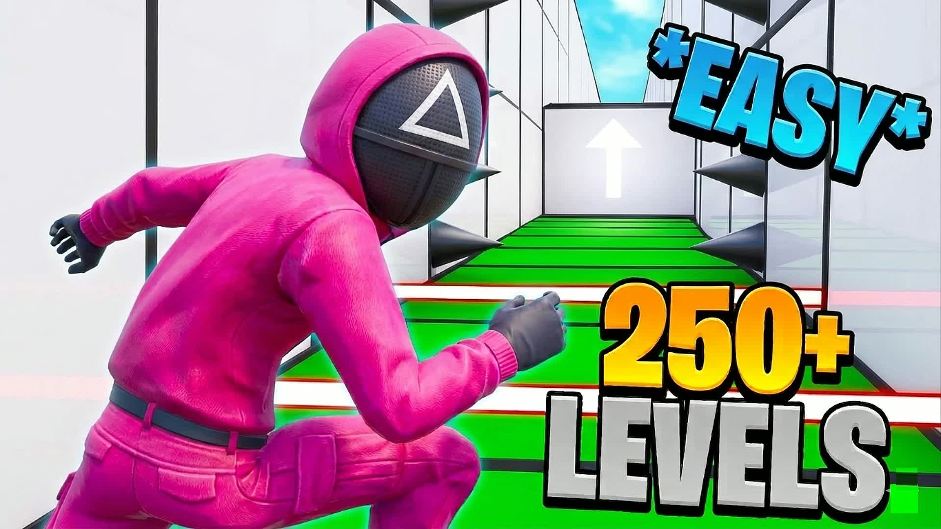 🦑SQUID GAME DEFAULT PARKOUR 250+⭐️