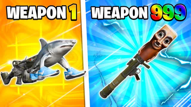 🤪 MEME WEAPONS 🔫 GUN GAME ONE SHOT 🎯