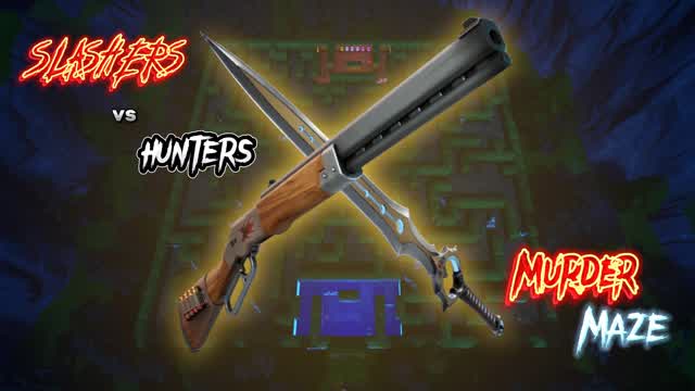 Slashers VS Hunters Murder Maze Map