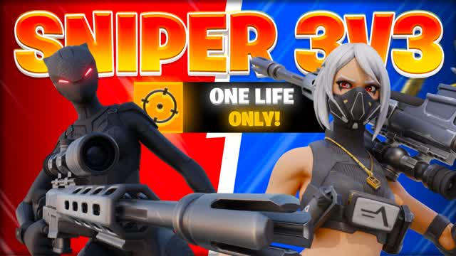 🎯Sniper Showdown: Red vs Blue 3v3