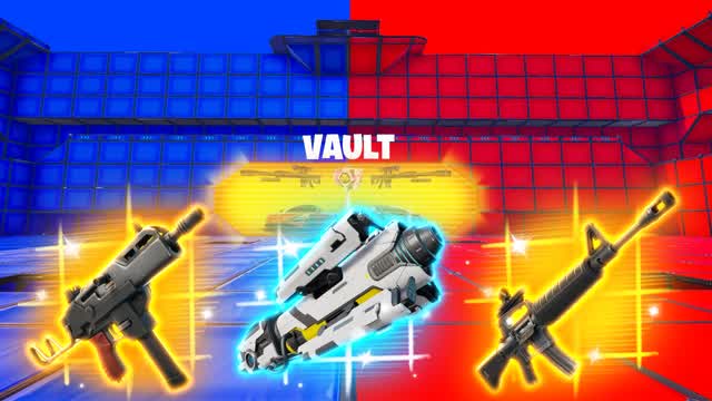 MEGA VAULT RED VS BLUE🔴🔵