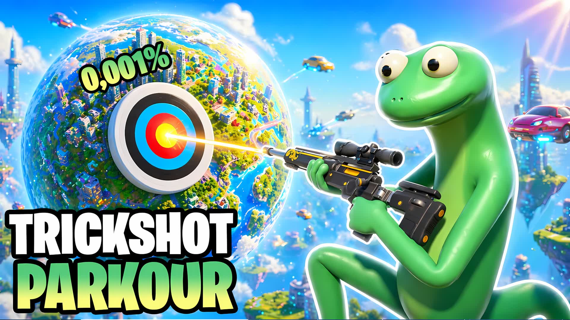 CRAZY +300 TRICKSHOT PARKOUR🎯