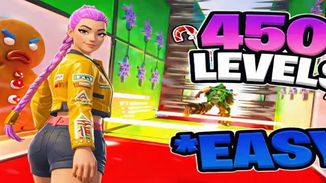 🔥MEGA PARKOUR 450+LEVELS – Speedrun&Fun