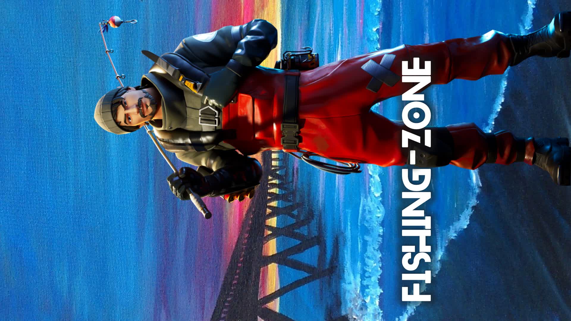 Fishing Zone Portal Art 512581962183 by jekyll_h_y_d_e Fortnite Creative Map Code
