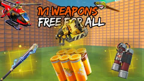 1x1 WEAPONS - FREE FOR ALL 6880-1542-7081 by vluck - フォートナイト