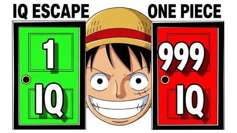 ONE PIECE 👒 IQ ESCAPE ROOM