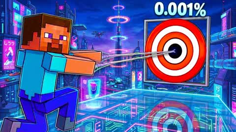 🏁MINECRAFT SPEEDRUN TRICKSHOT 80 Levels
