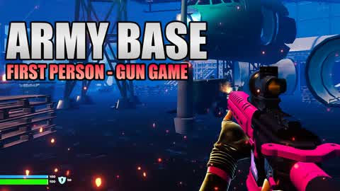 Army Base | GUN GAME | First Person
