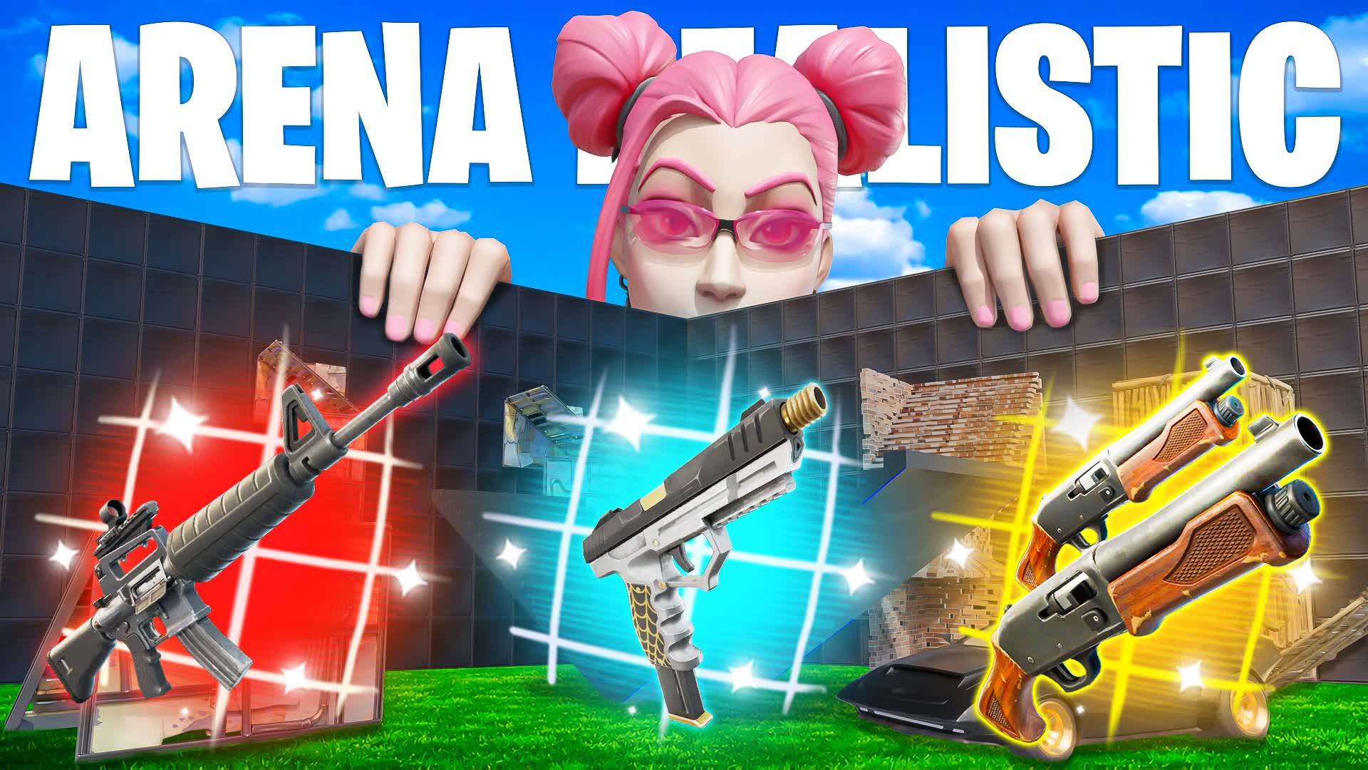 1V1 BUILD FIGHT ! Arena