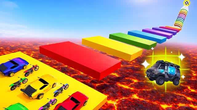 MEGA RAMP 🔥 ALL VEHICLES