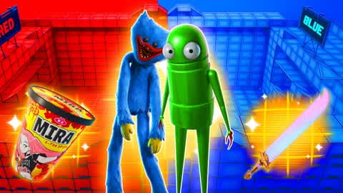 WUGGY VS REPOBOT RED VS BLUE 🔴🔵MANJIRO