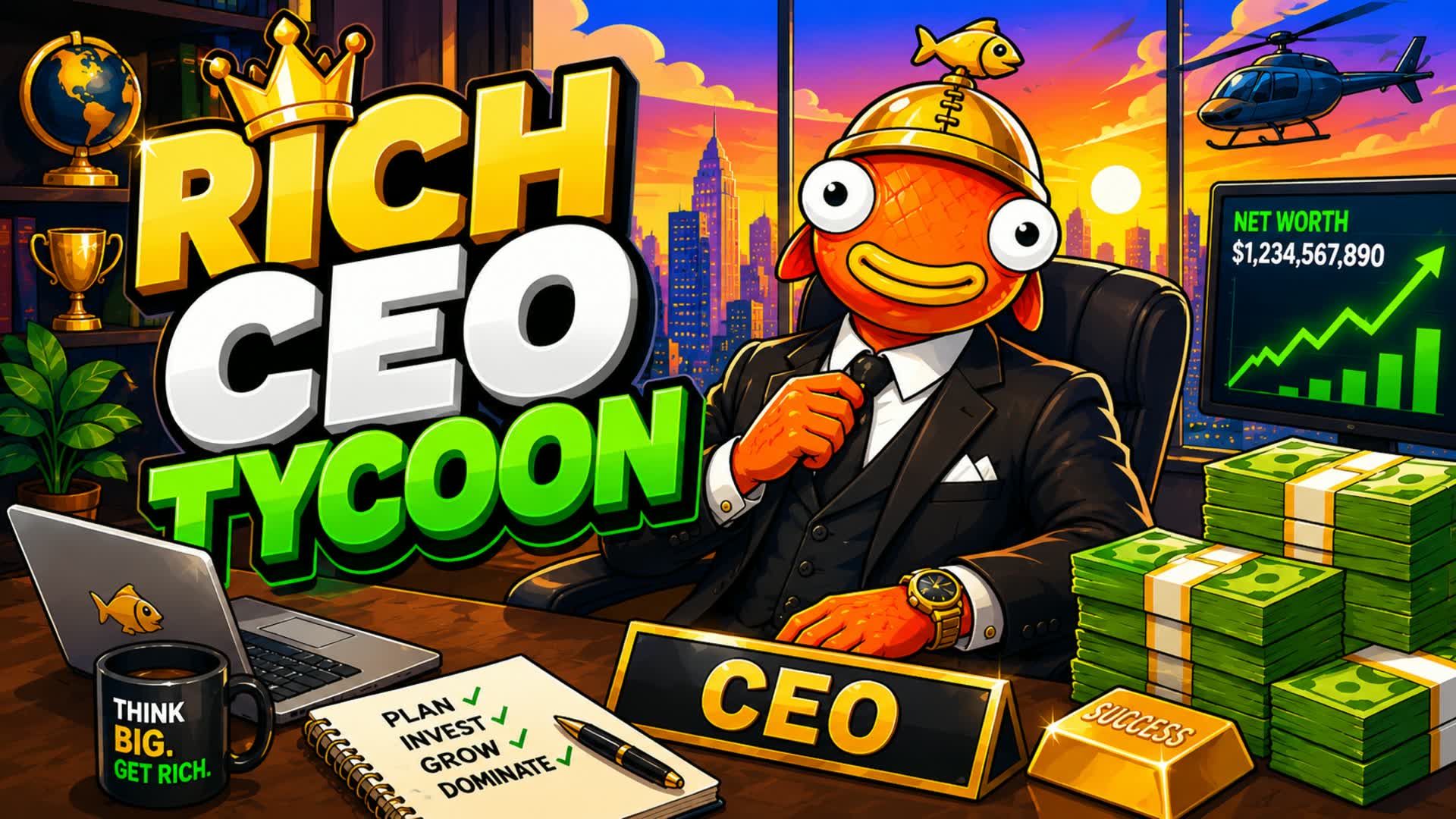 富豪CEOのタイクーン💰