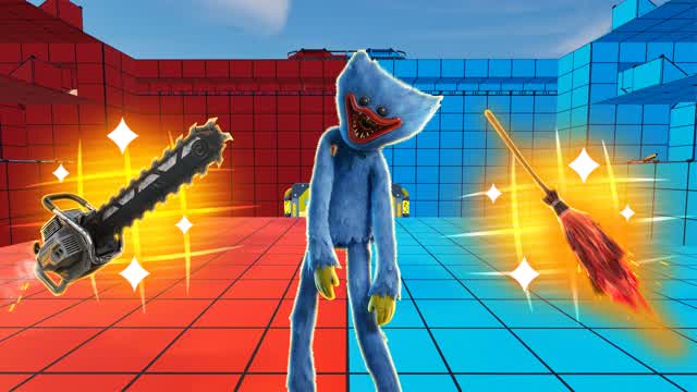 INCREDIBLE HUGGY RED VS BLUE 🔴🔵