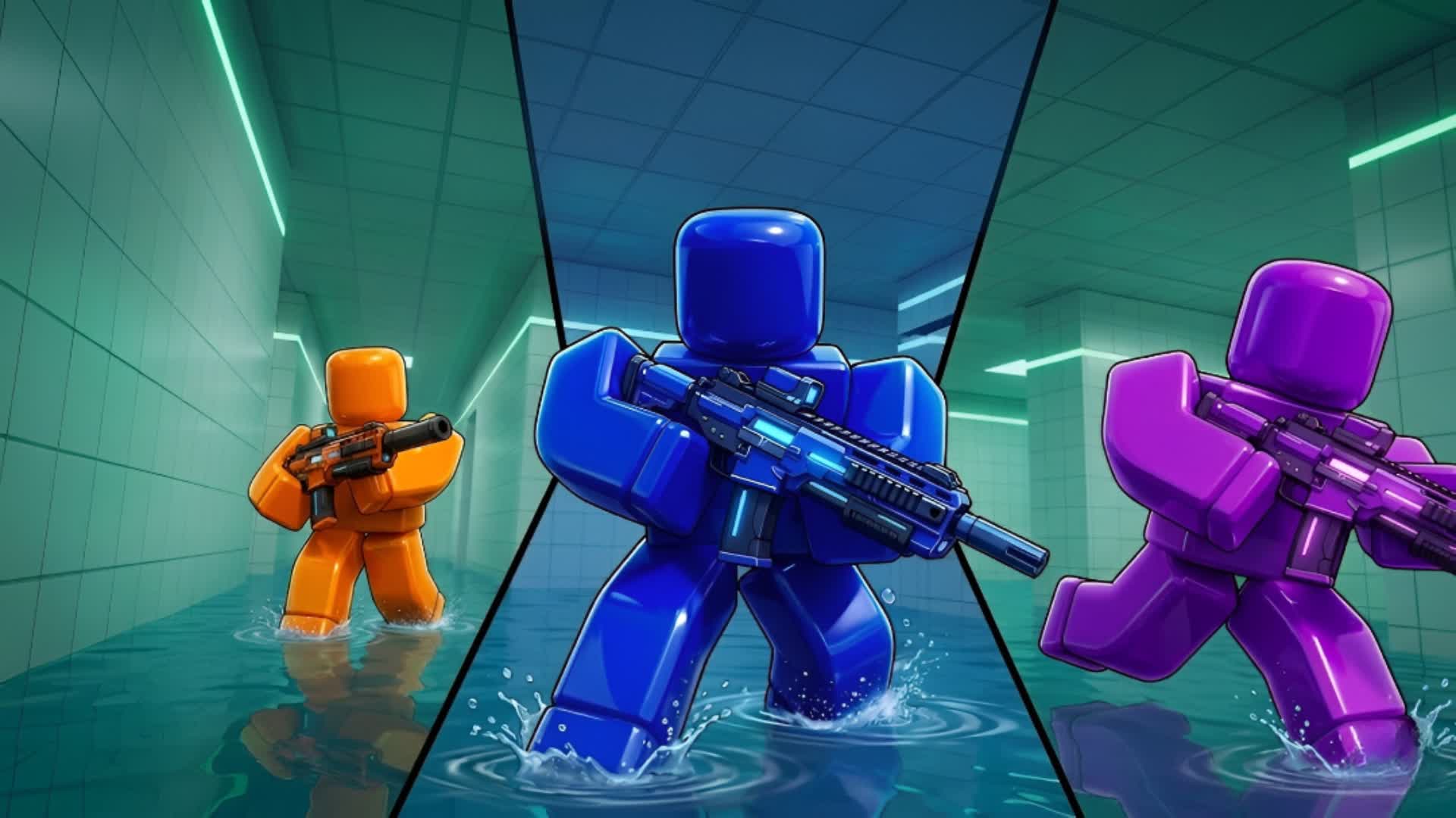 🔫 RED VS BLUE🔴🔵 LOL EVERY GUN 🎯