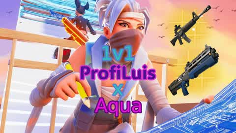 🏆 1v1 Build Fight (ProfiLuis x Aqua)🏆