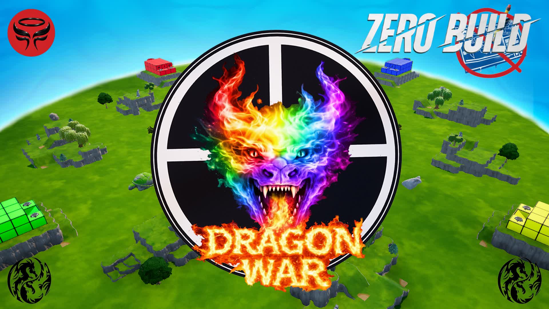 🐉DRAGON WARS🐉🚫✏️Zero Build Zone Wars