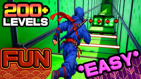 🌸EASY NINJA DEFAULT PARKOUR 200+🌸🏮