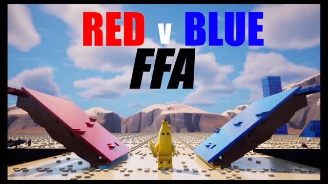 NEW Red Blue FFA 1v1