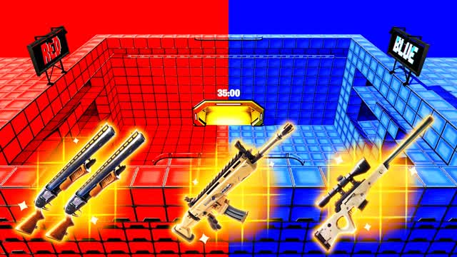 CRAZY RED VS BLUE 🔴🔵