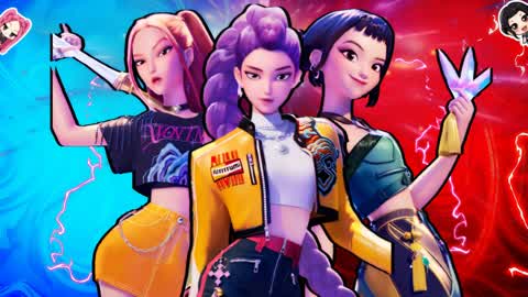 KPOP D HUNTERS ❤️RED VS BLUE 🔵