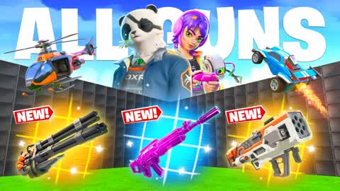MEGA 1V1 ALL GUNS & VEHICLES