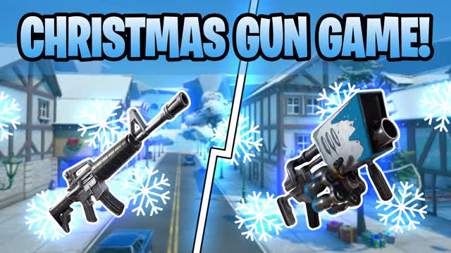 CHRISTMAS GUN GAME 🎄 WINTER THEME ❄️