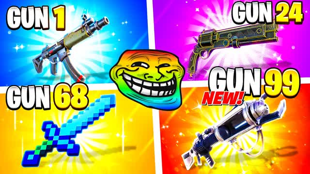 đ CRAZY ONE SHOT đ« GUN GAME FFA