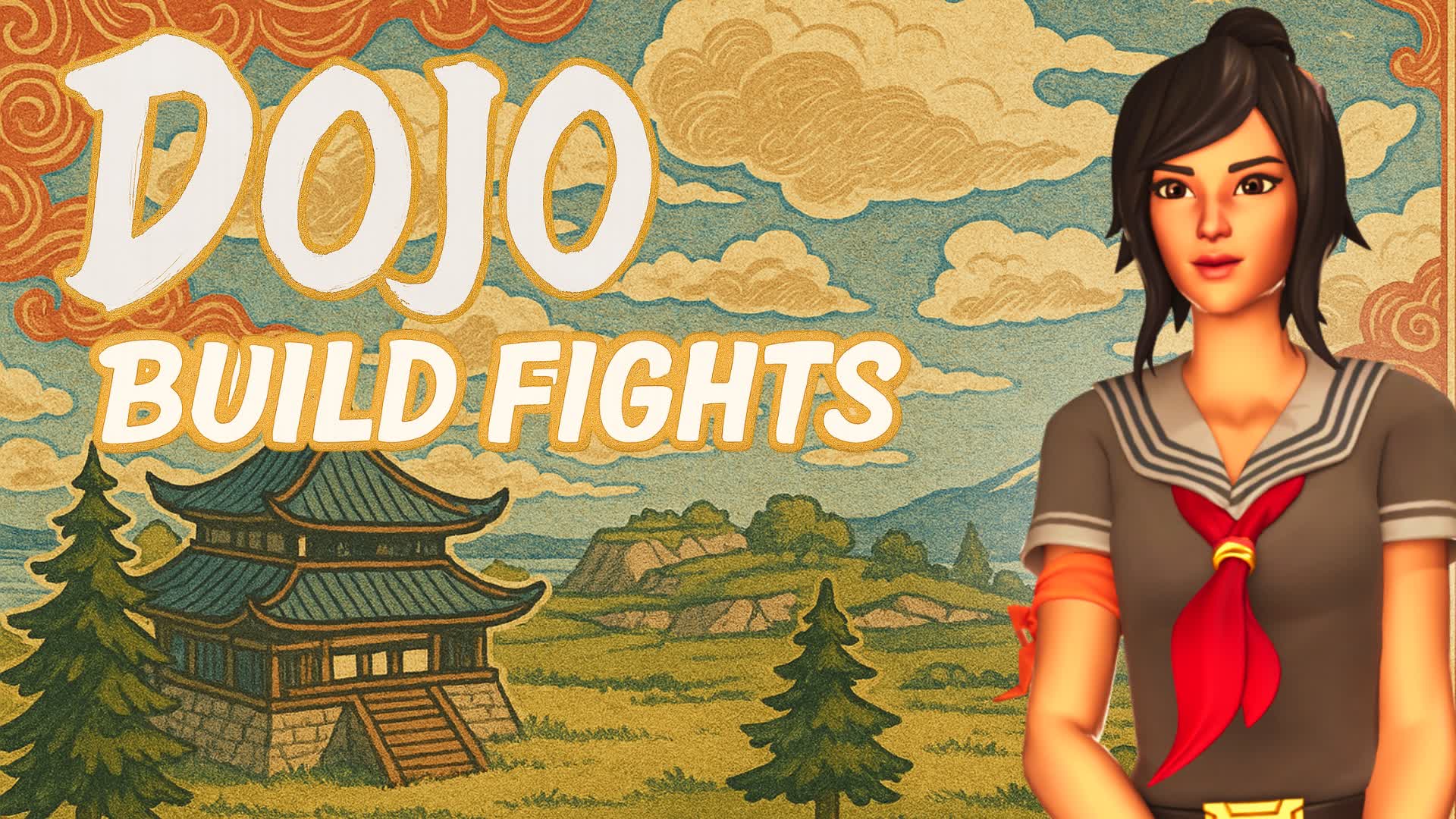 🏯 DOJO REALISTICS BUILD FIGHTS - FFA 🎯