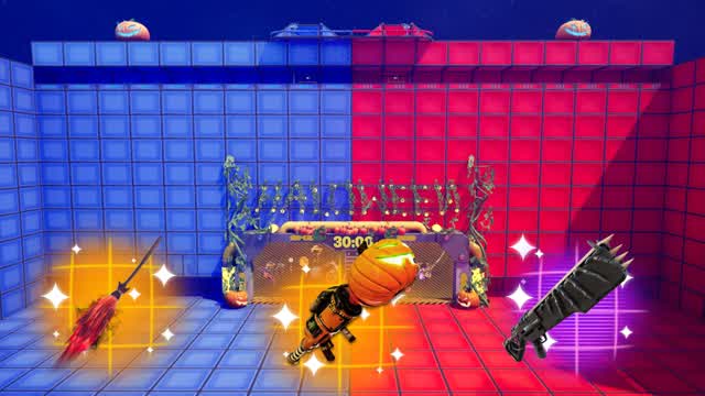 RED vs BLUE 🎃 Haloween