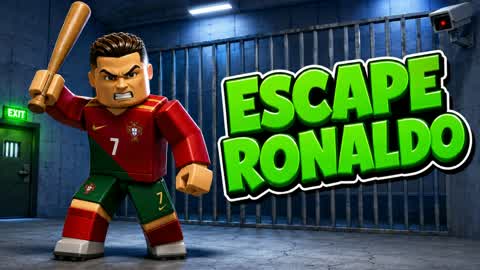 ⚽ ESCAPE RONALDO ⚽ PRISON OBBY