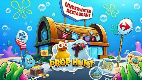 UNDERWATER RESTAURANT - PROP HUNT 🍔