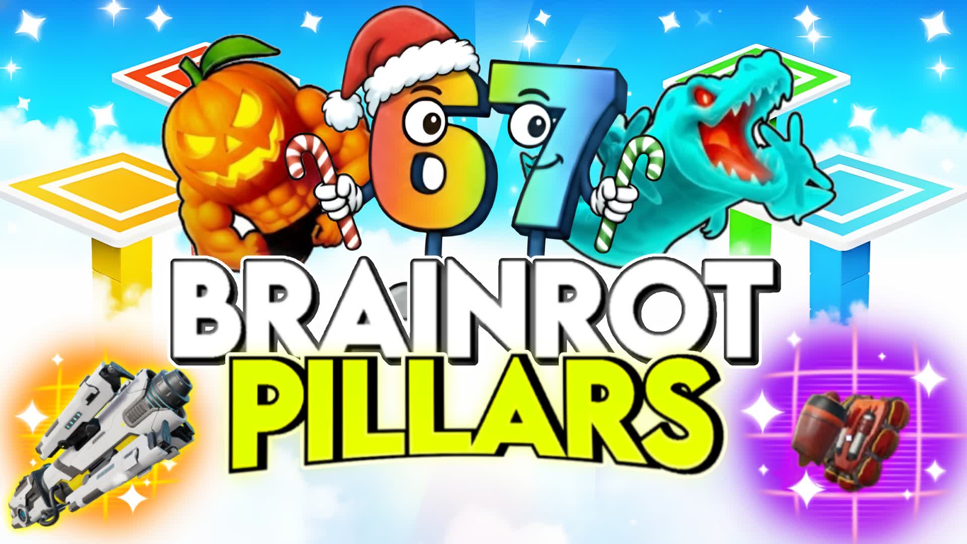 TIKTOK BRAINROT PILLARS [🎄UPDATE]