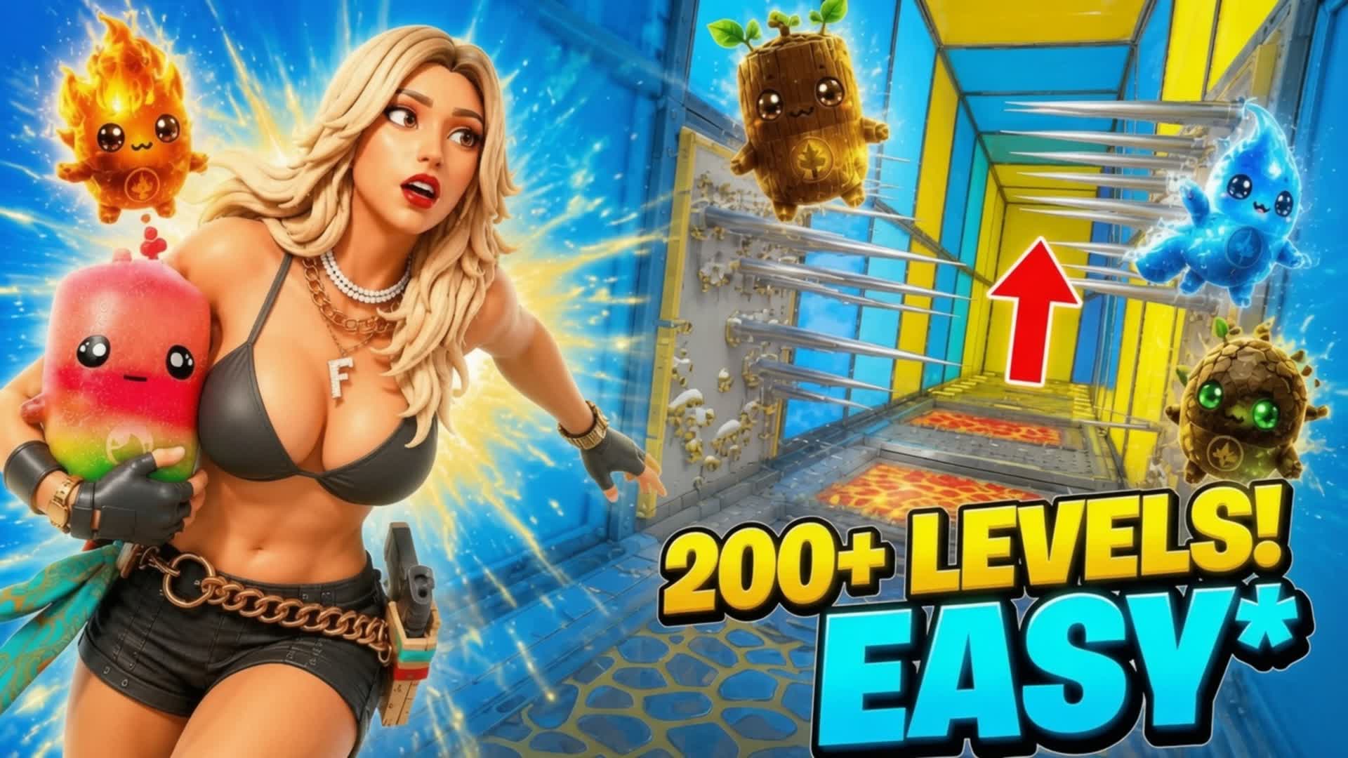PARKOUR EASY + 200 LEVELS SPIRITS