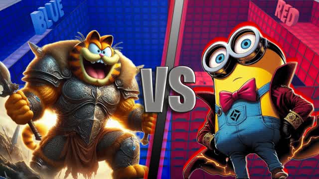 GARFIELD VS MINION