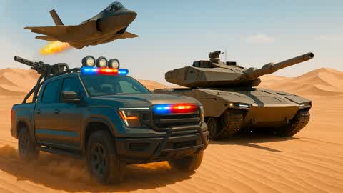 ☀️ Desert Drive Military FFA 🏜️