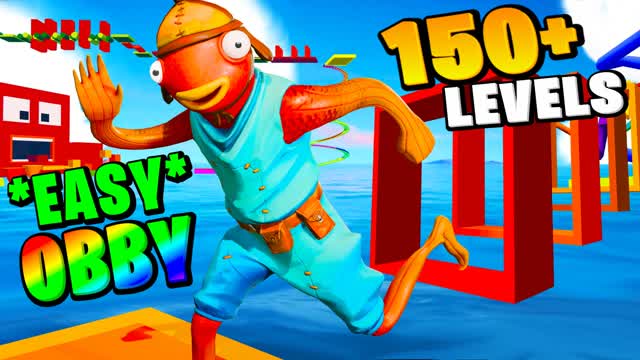 ⭐🌈VERY EASY OBBY PARKOUR 150+LEVEL🌈⭐