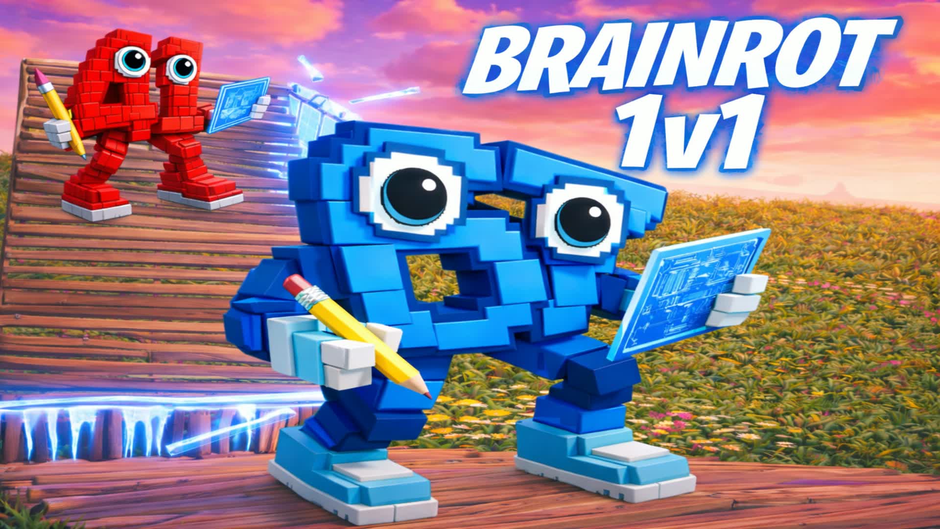 1v1 BRAINROTS 9367-7453-0126 by michallom - フォートナイト